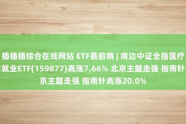 插插插综合在线网站 ETF最前哨 | 南边中证全指医疗保健开辟与就业ETF(159877)高涨7.66% 北京主题走强 指南针高涨20.0%